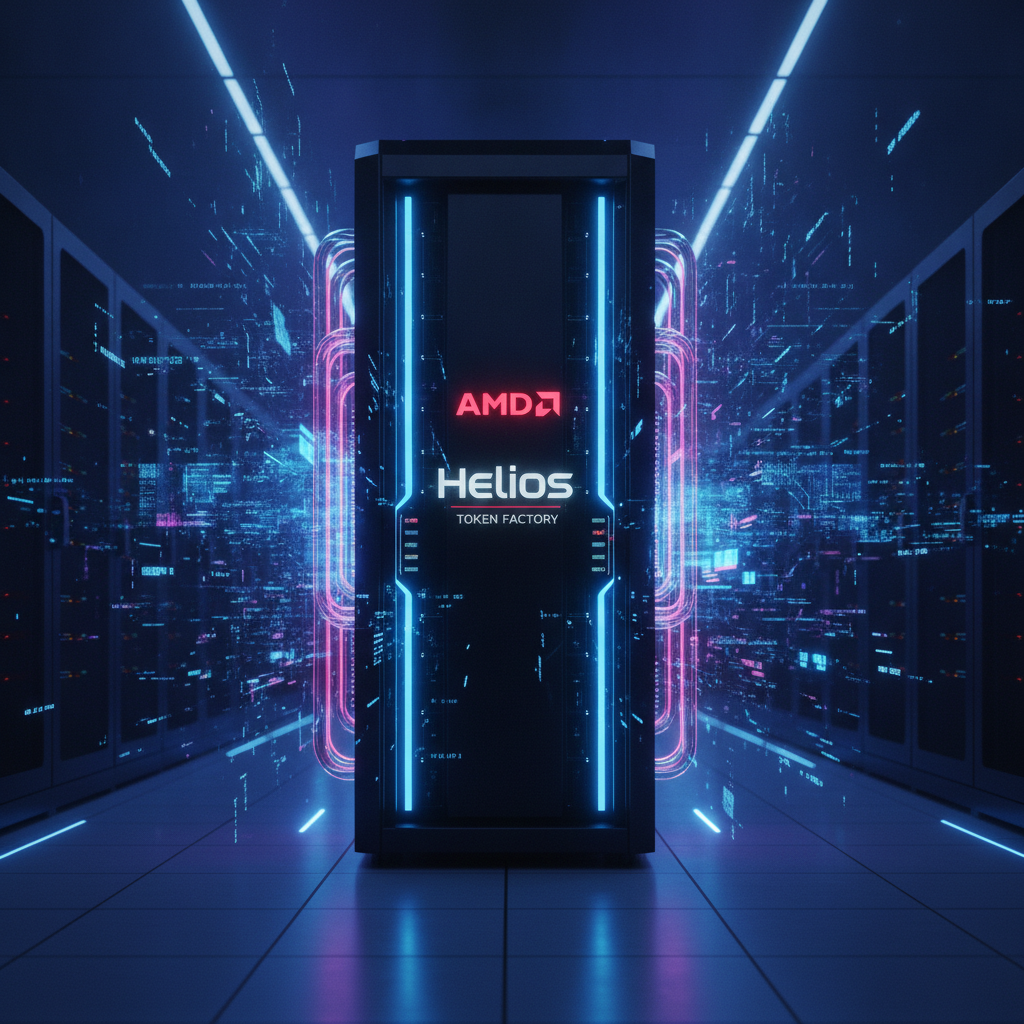AMD เปิดศึก AI! 🚀 ส่งเซิร์ฟเวอร์ Helios ท้าชน NVIDIA อ้างแรงกว่า 30% ต่อโทเค็น