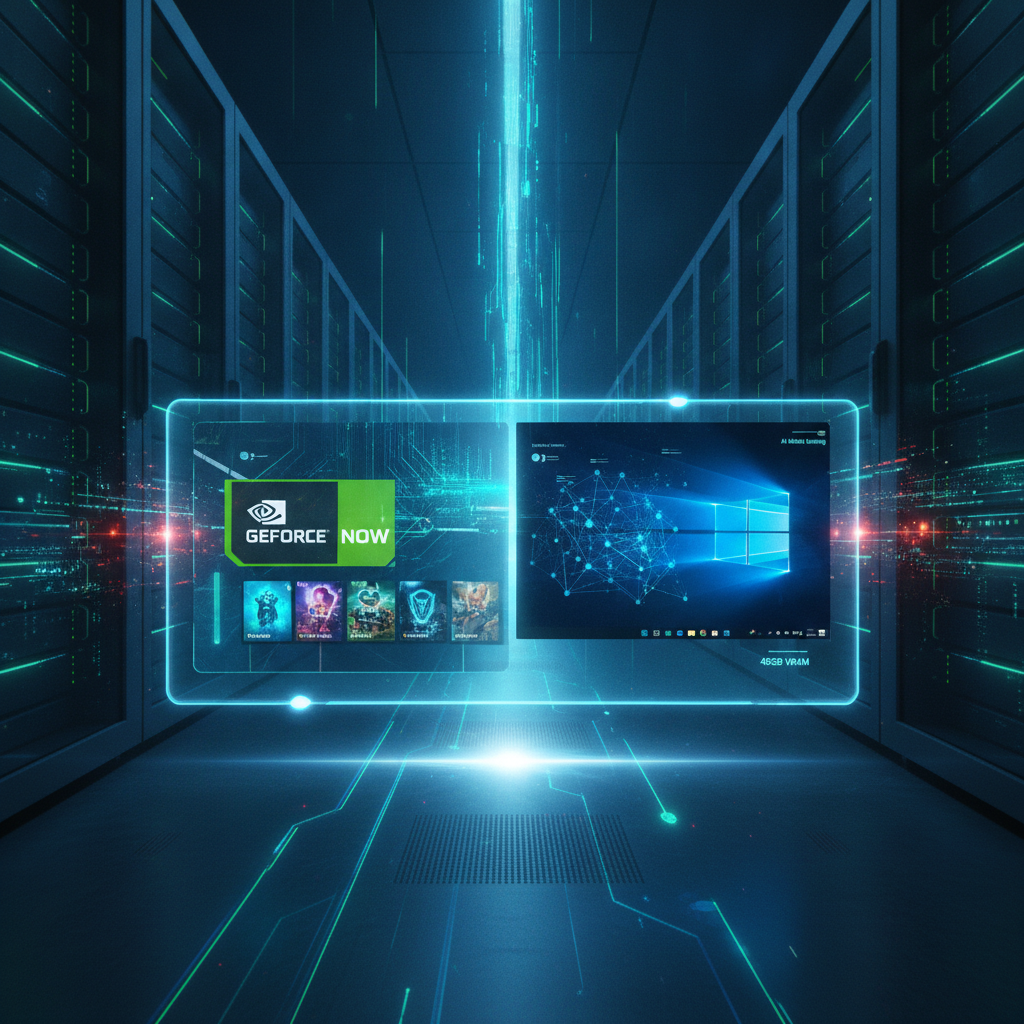 Unlocking GeForce NOW! Modder Discovers Vulnerability to Access Full Windows Desktop, Easily Runs AI Models on 48GB VRAM Graphics Card 💻