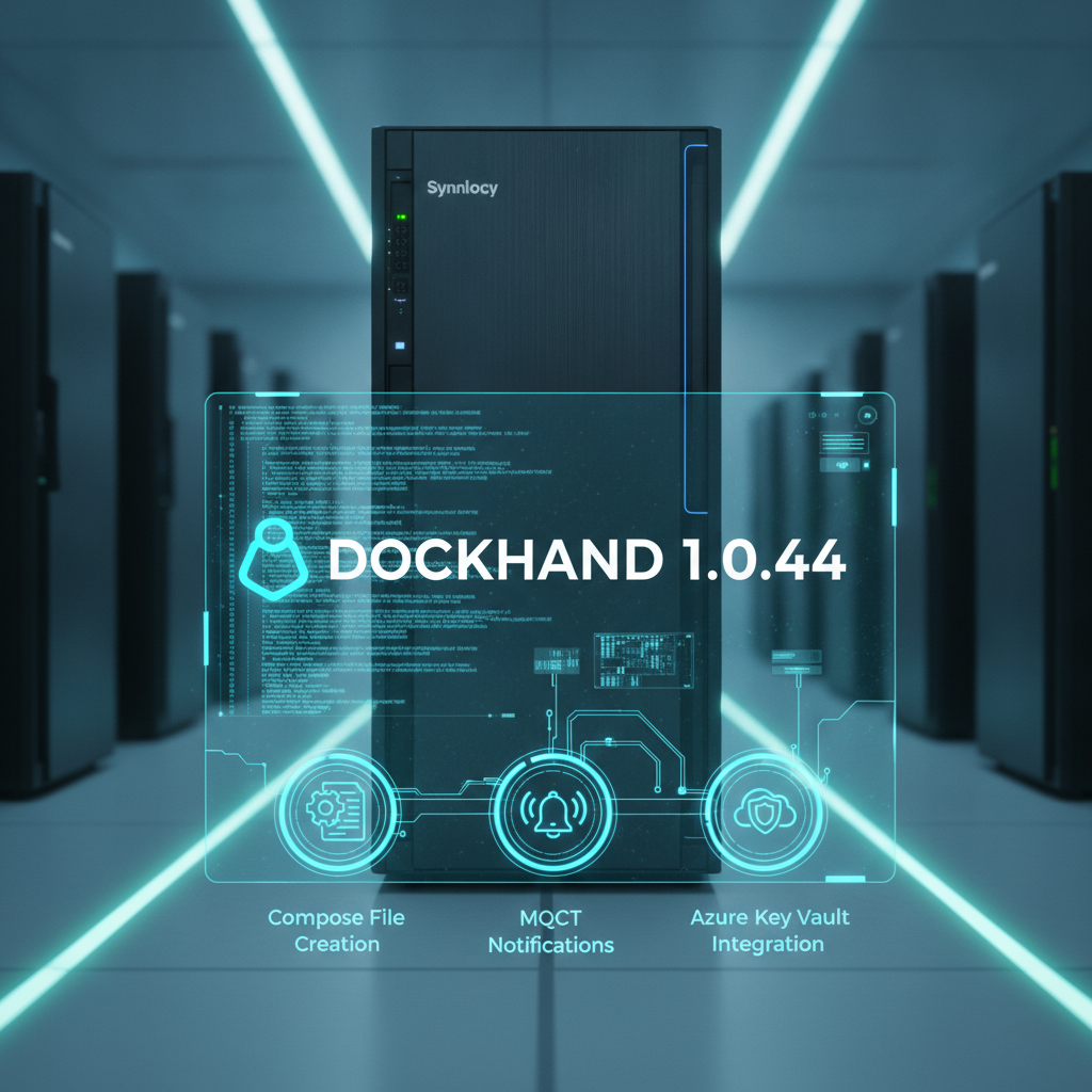 Dockhand 1.0.44 อัปเดตใหญ่! จัดการ Docker บน Synology และ UGREEN ง่ายขึ้น เพิ่มฟีเจอร์เพียบ 🚀