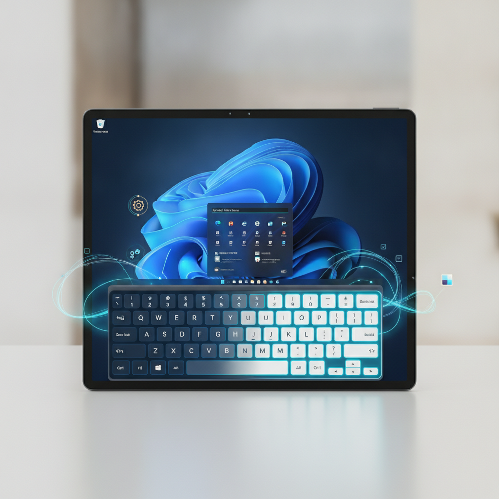 วิธีเปลี่ยนสีและธีมคีย์บอร์ดบนจอ (Touch Keyboard) ใน Windows 11