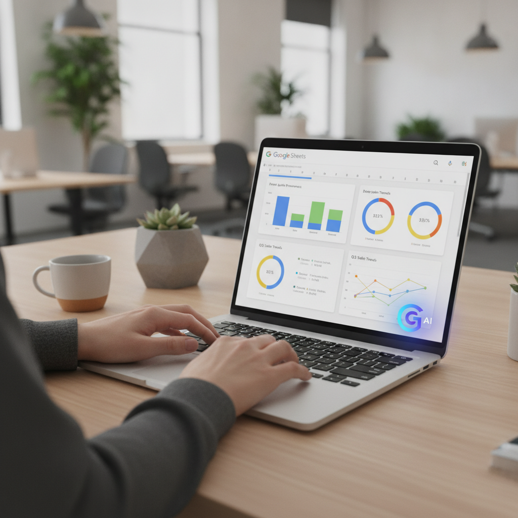 Google Sheets อัปเกรด! ฟีเจอร์ Canvas ใช้ Gemini AI สร้างแดชบอร์ดอัตโนมัติ แค่พิมพ์สั่ง 📊