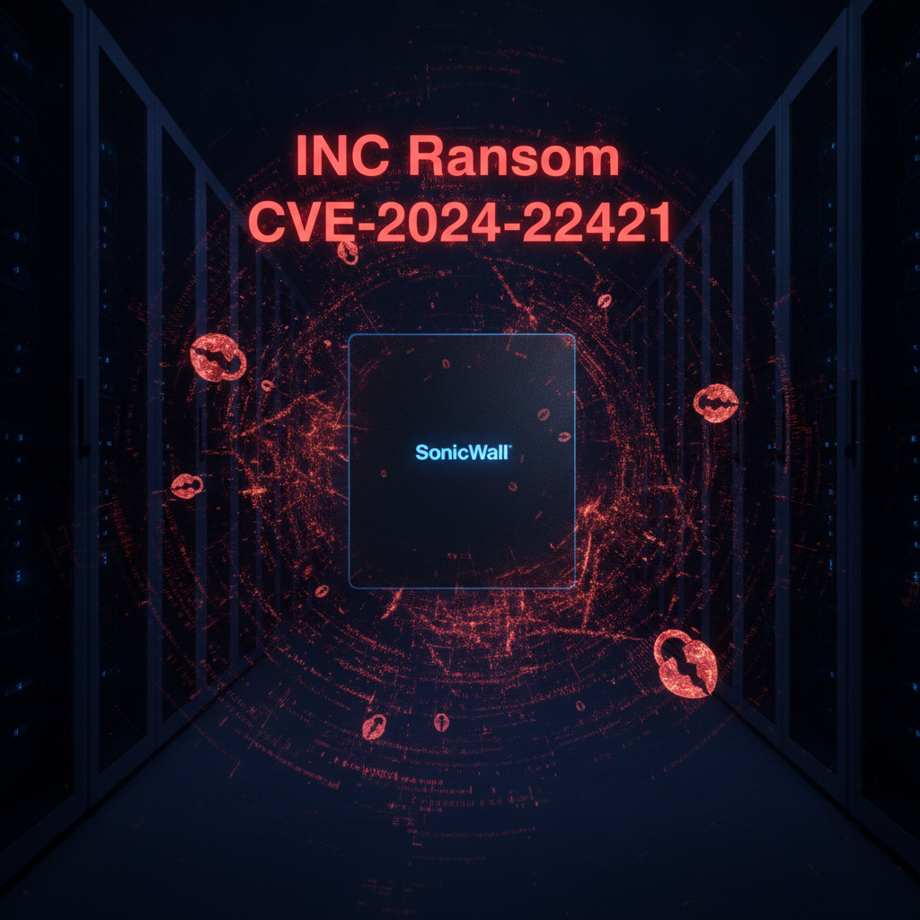 แจ้งเตือนด่วน! แรนซัมแวร์ INC มุ่งเป้าโจมตีช่องโหว่ร้ายแรงบน SonicWall SMA 1000 ผู้ใช้ควรอัปเดตทันที