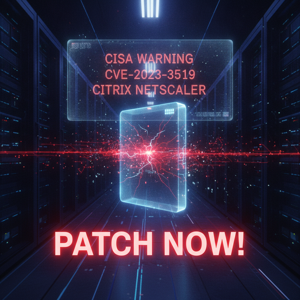 CISA ออกคำสั่งด่วน! 🚨 หน่วยงานรัฐบาลสหรัฐฯ ต้องแพตช์ช่องโหว่ Citrix ที่ถูกโจมตีหนัก ภายในวันพุธนี้