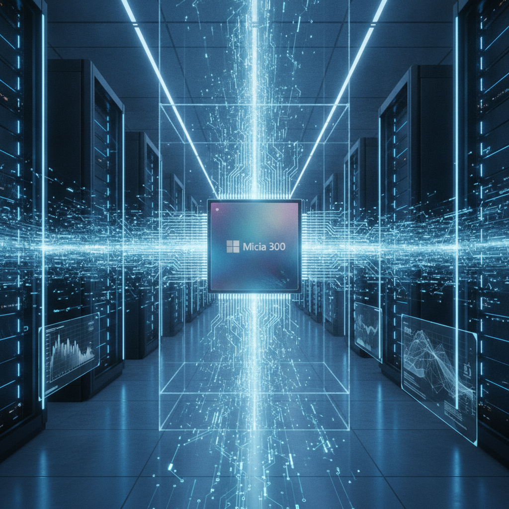 Microsoft Unveils Maia 300, 3rd Gen AI Chip! Chiplet Architecture 7x More Powerful, More Power-Efficient 🚀