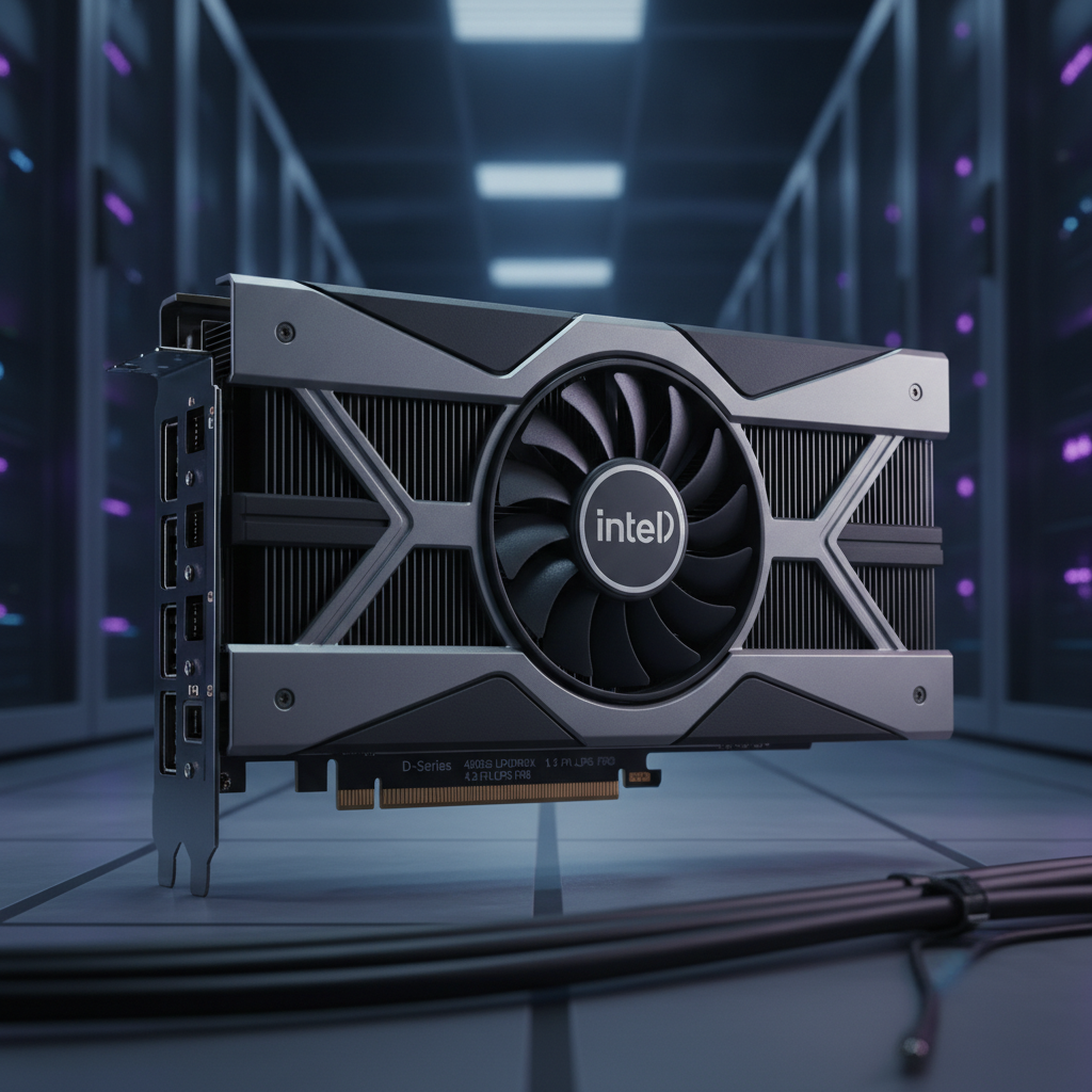 Intel เปิดตัว GPU D-Series การ์ด AI พลังสูง! อัดแรม LPDDR5X 480GB ความแรง 1.3 PFLOPS ในการ์ด PCIe ใบเดียว 🚀