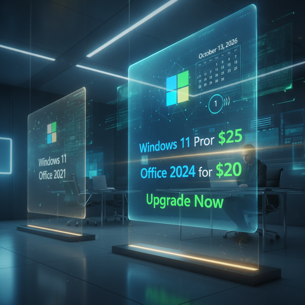 โค้งสุดท้าย! Windows 11 Pro และ Office 2024 ราคาพิเศษ ก่อนถึงเดดไลน์สำคัญจาก Microsoft 💻